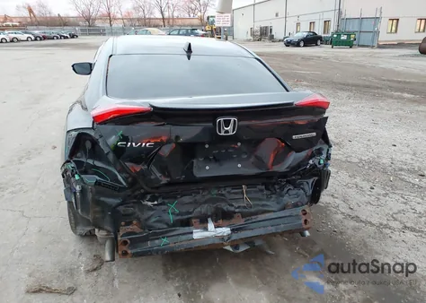 2016 Honda Civic Touring из США, поврежденный, VIN 2HGFC1F9XGH104502